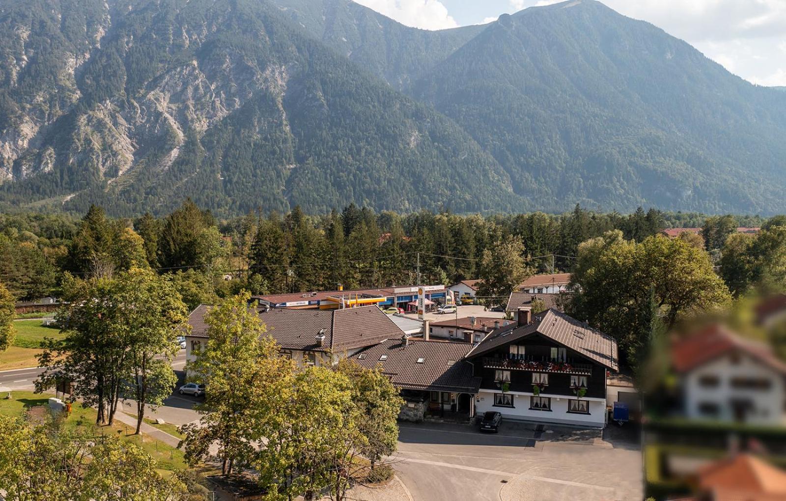 Hotel Alpenhof Oberau  Exteriör bild